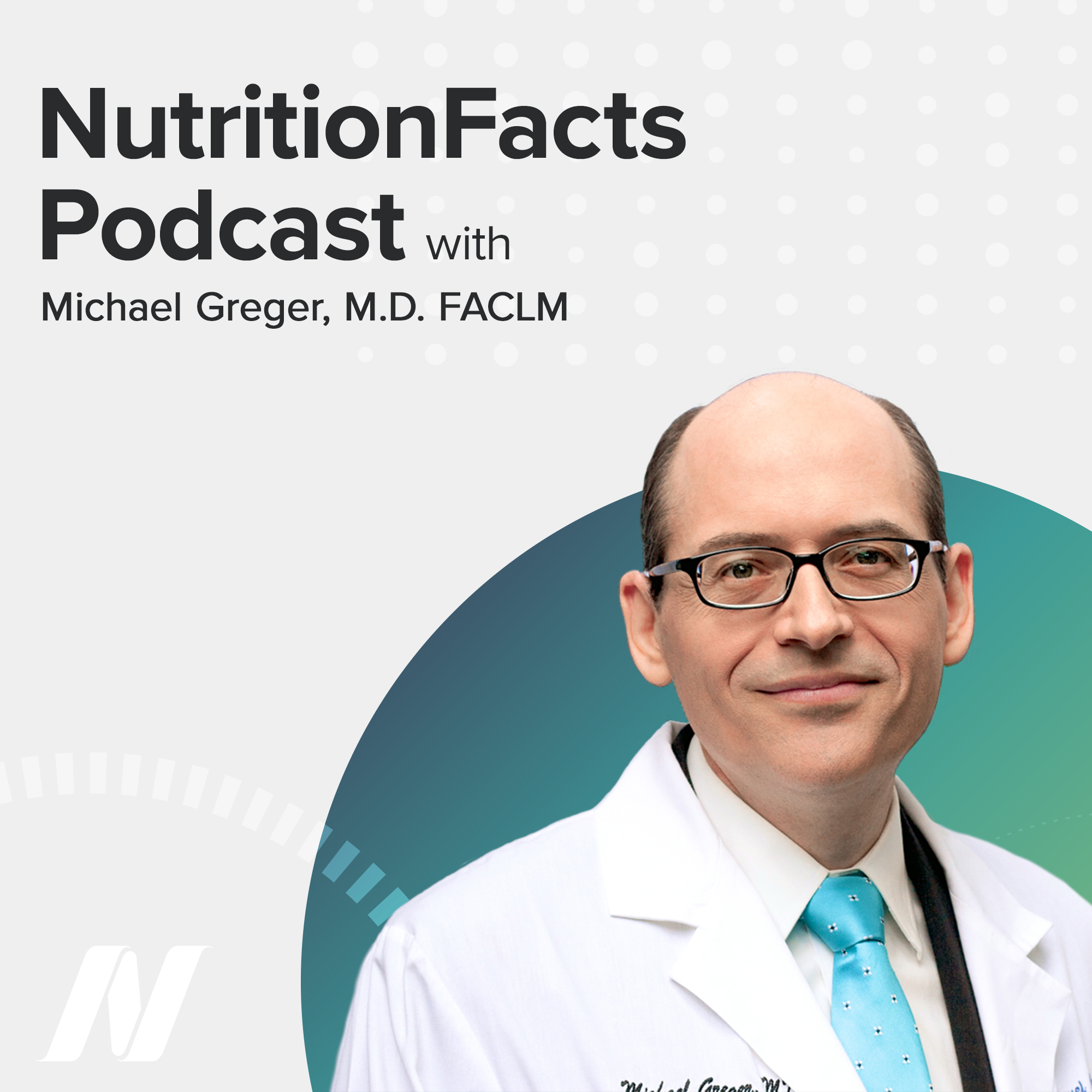 podcast thumbnail for 'Nutrition Facts with Dr. Greger'