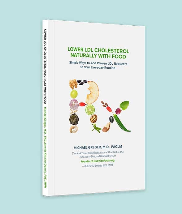 Picture of the book Lower LDL Cholesterol Naturally with Food: Simple Ways to Add Proven LDL Reducers to Your Everyday Routine