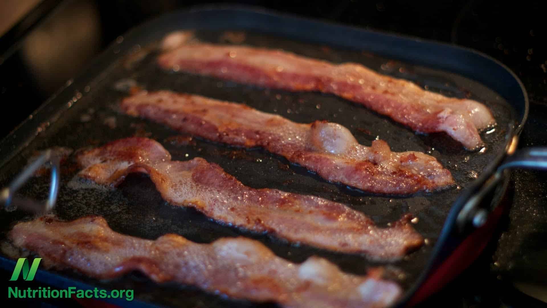 Carcinogens in the Smell of Frying Bacon