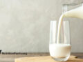 milk being poured into glass