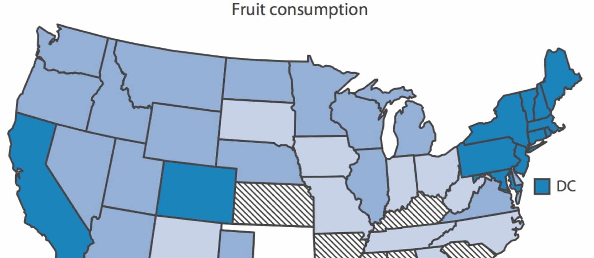 SAD States: Standard American Diet State-By-State Comparison