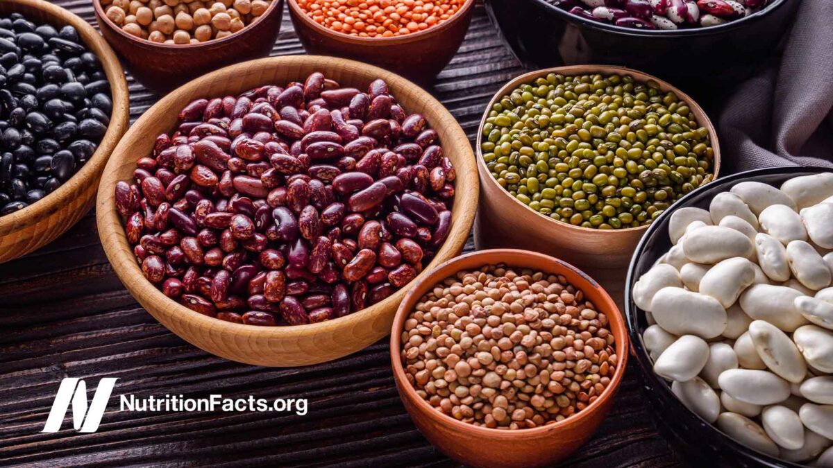 variety of beans in bowls