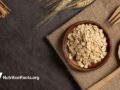 bowl of dry oats on a slate table