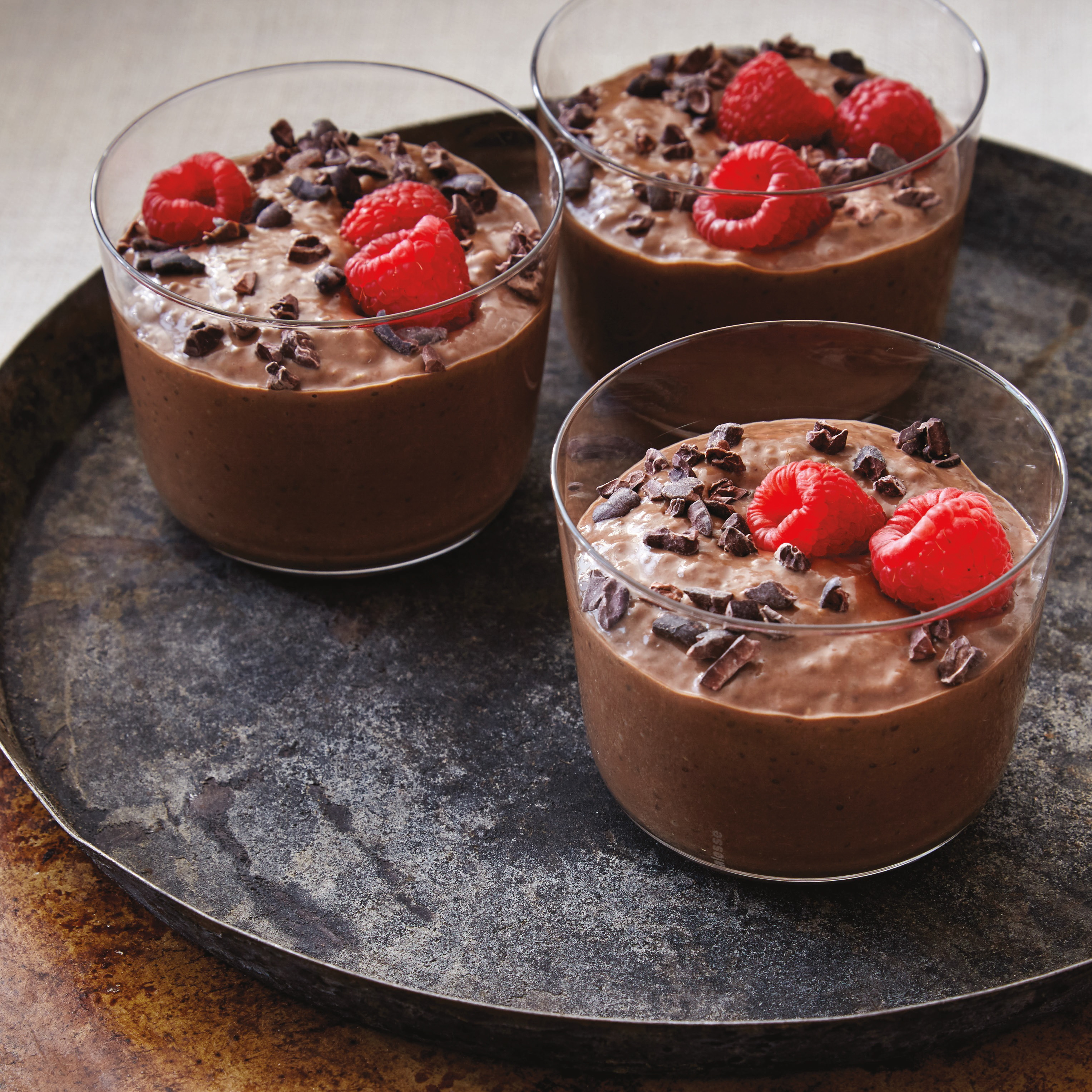 Chocolate Chia Seed Pudding - Earth, Food, and Fire