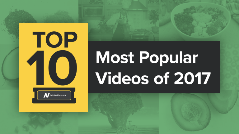 Top 10 Most Popular Videos of 2017 | NutritionFacts.org