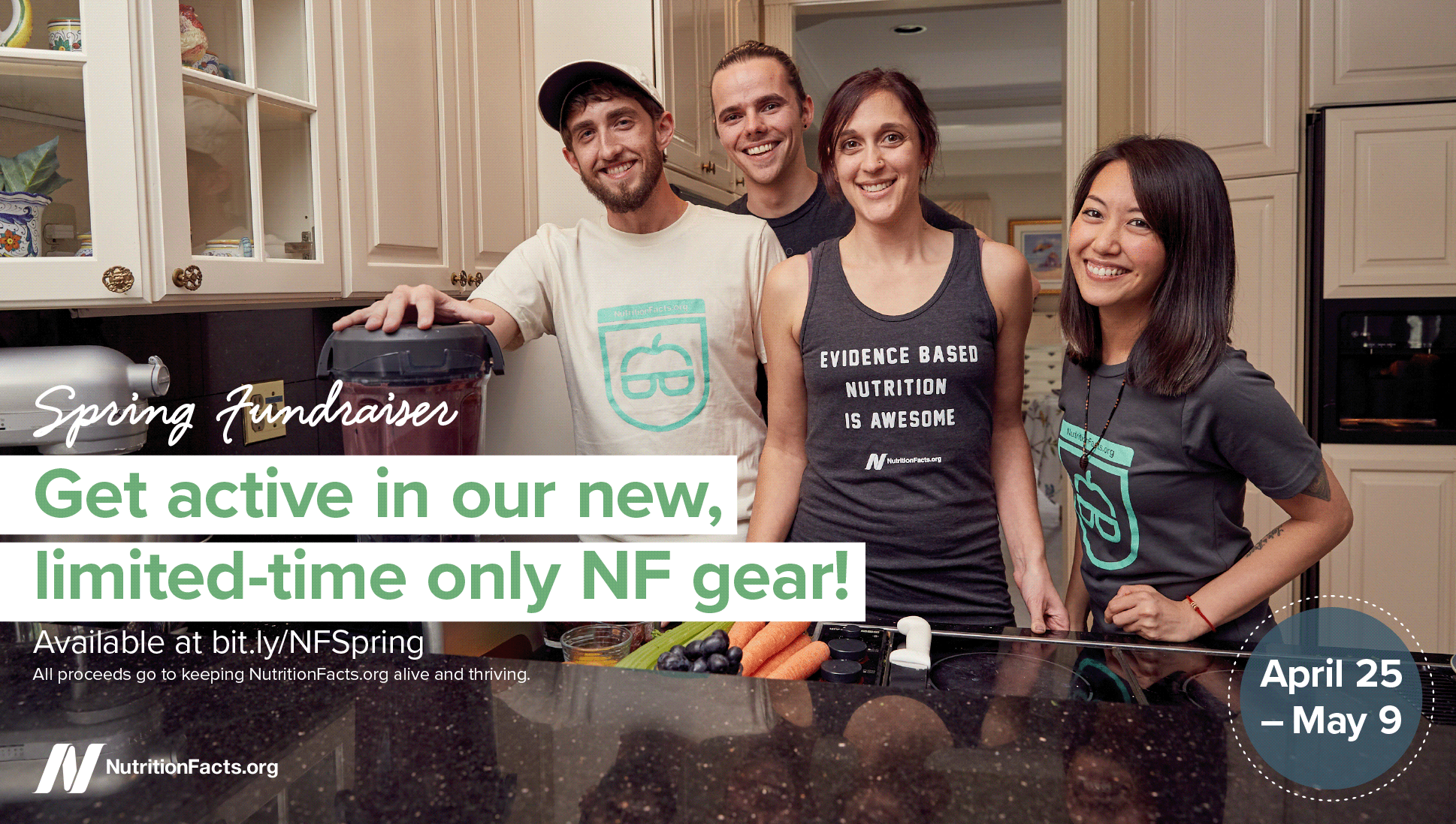 NutritionFacts Spring 2019 Fundraiser