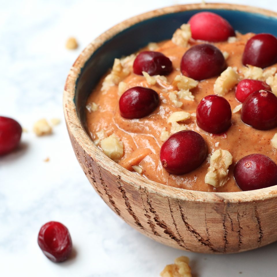 Cranberry Pumpkin Pie Smoothie