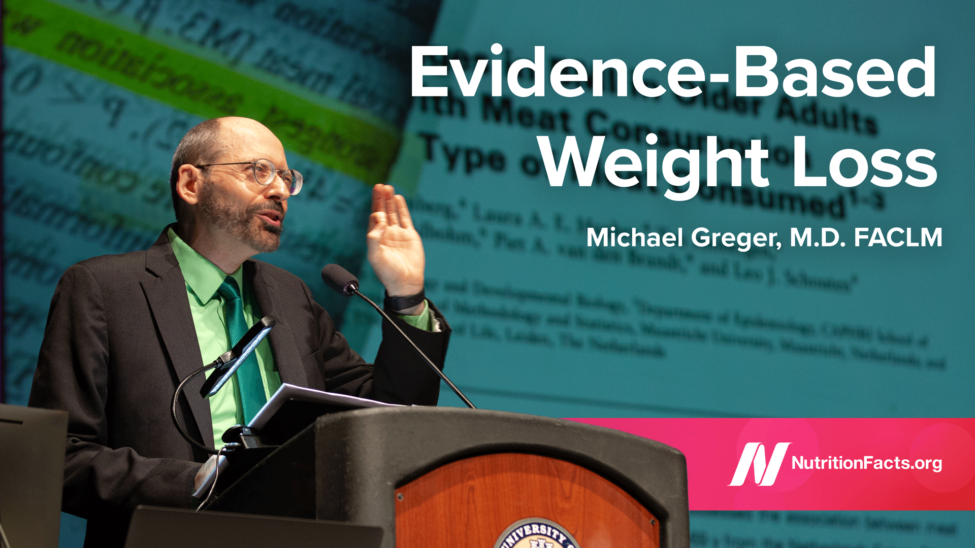 Evidence-based weight control