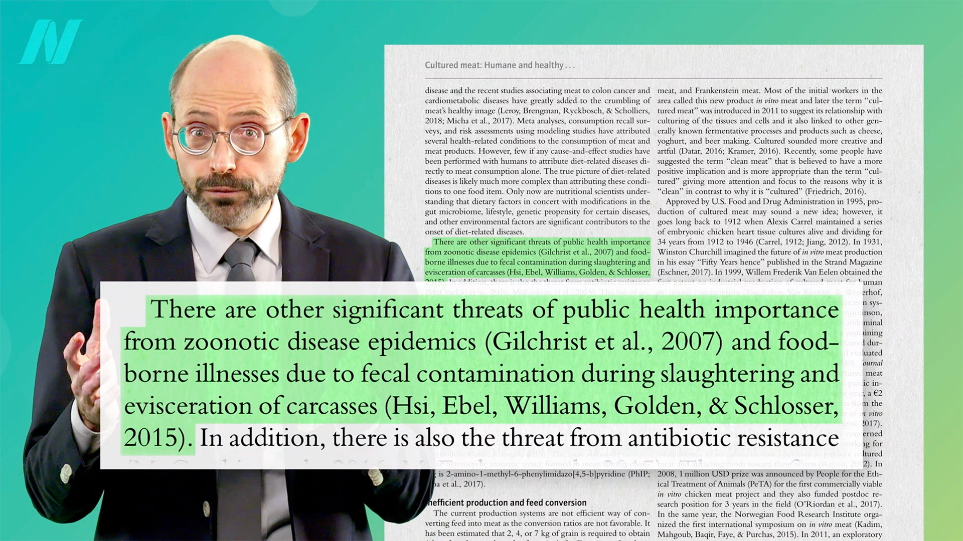 The Human Health Effects of Cultivated Meat: Antibiotic Resistance