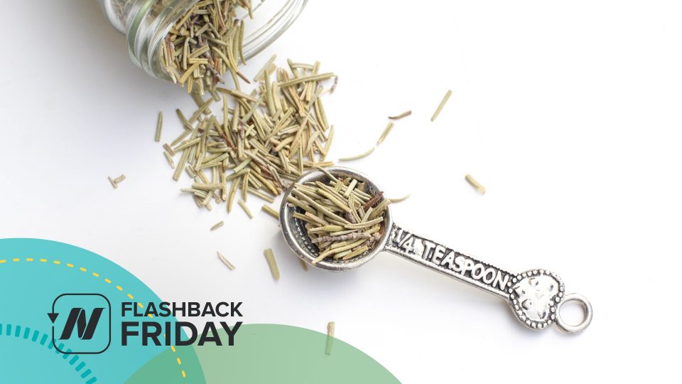 Flashback Friday: Benefits of Rosemary for Brain Function