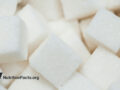 close-up sugar cubes