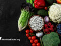 Assortment of vegetables, dried beans, and berries