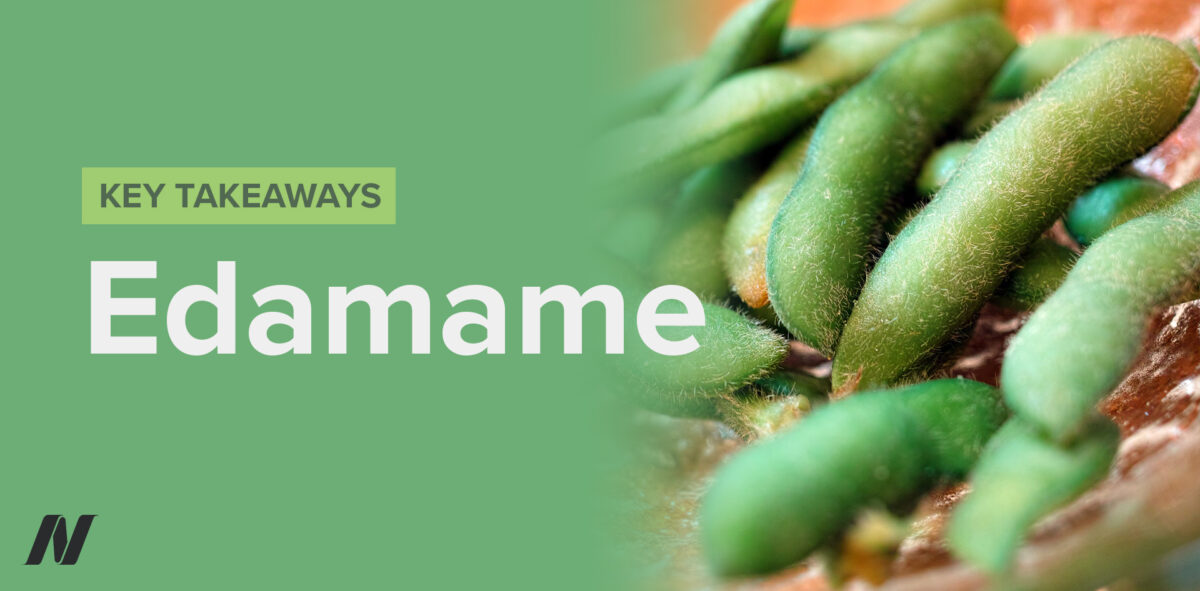 Takeaways on Soy and an Edamame Recipe