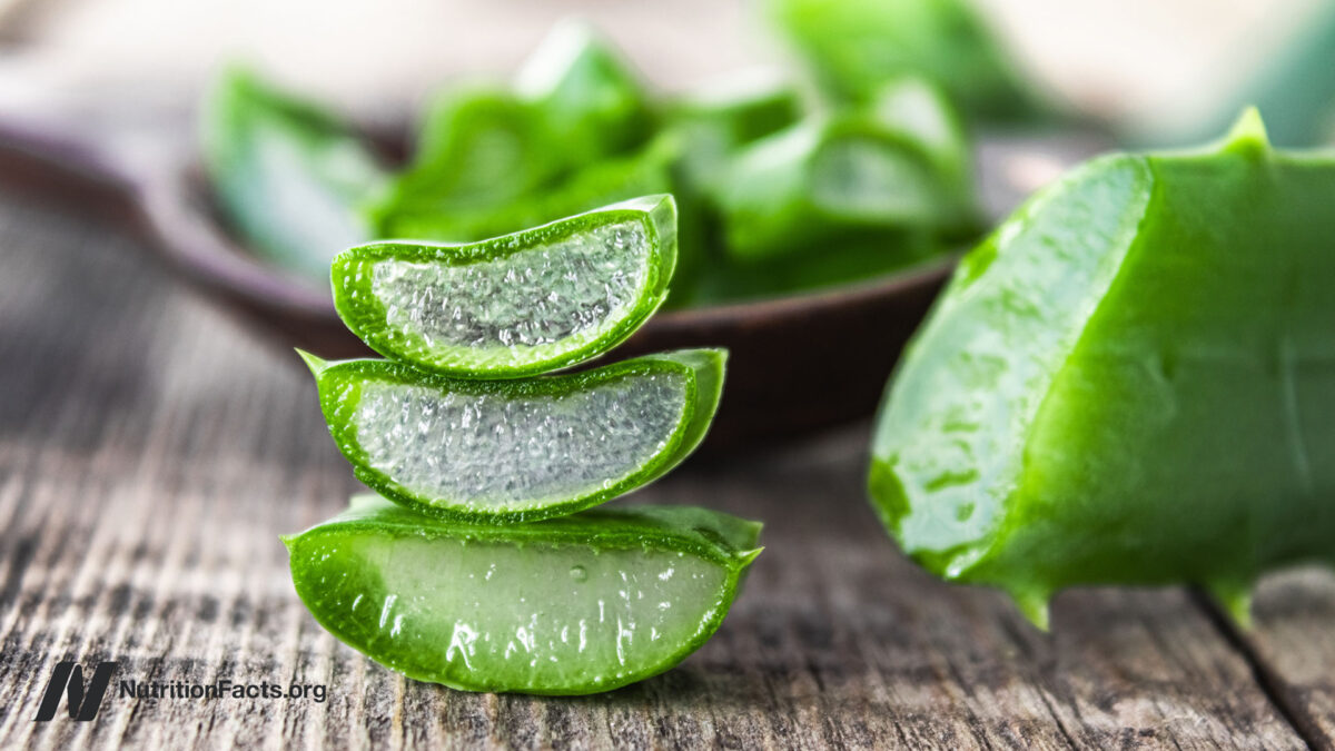 Treating Psoriasis with Aloe Vera