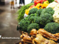 Cruciferous vegetables at a market