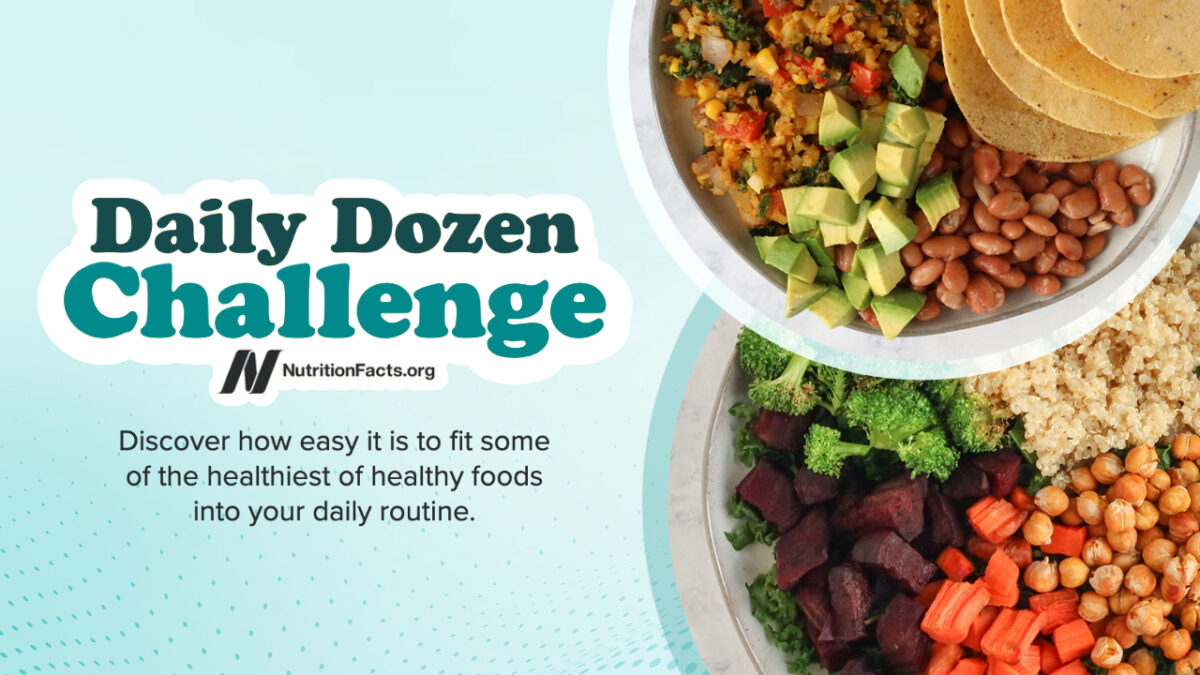 Take the Daily Dozen Challenge!