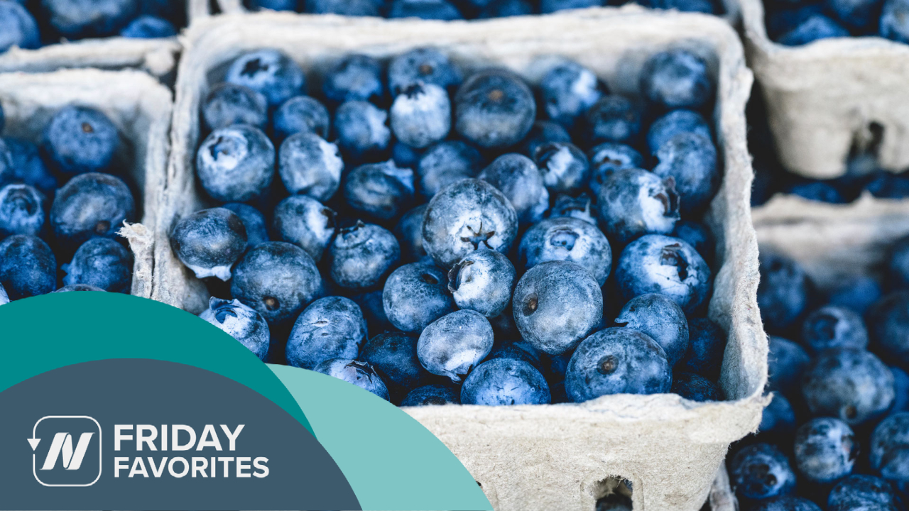 containers of blueberries
