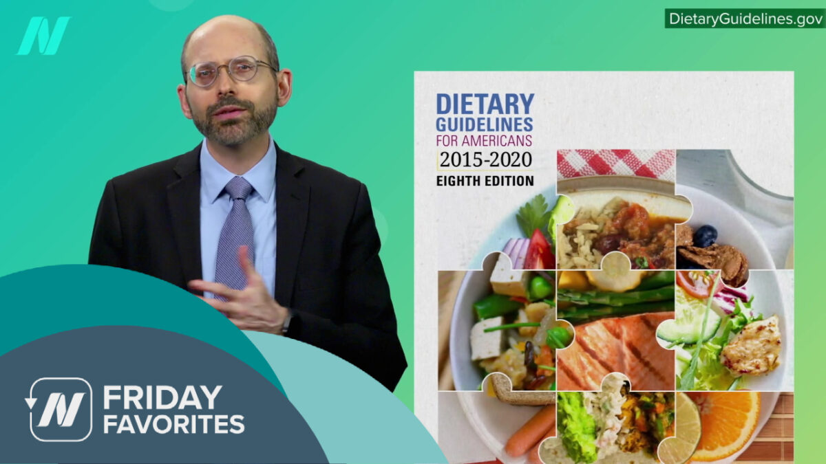 Dietary guidelines cover
