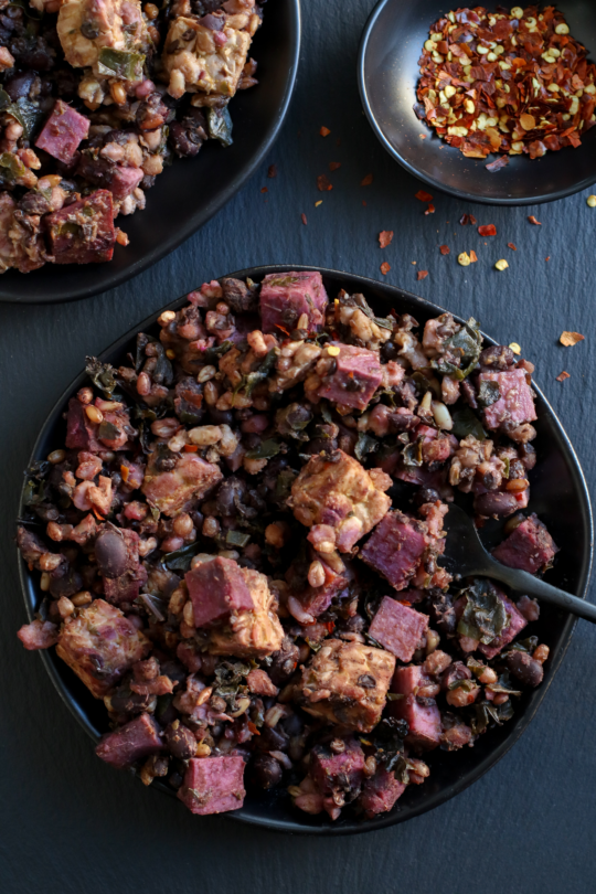 Marinated Tempeh and Vegetables Recipe