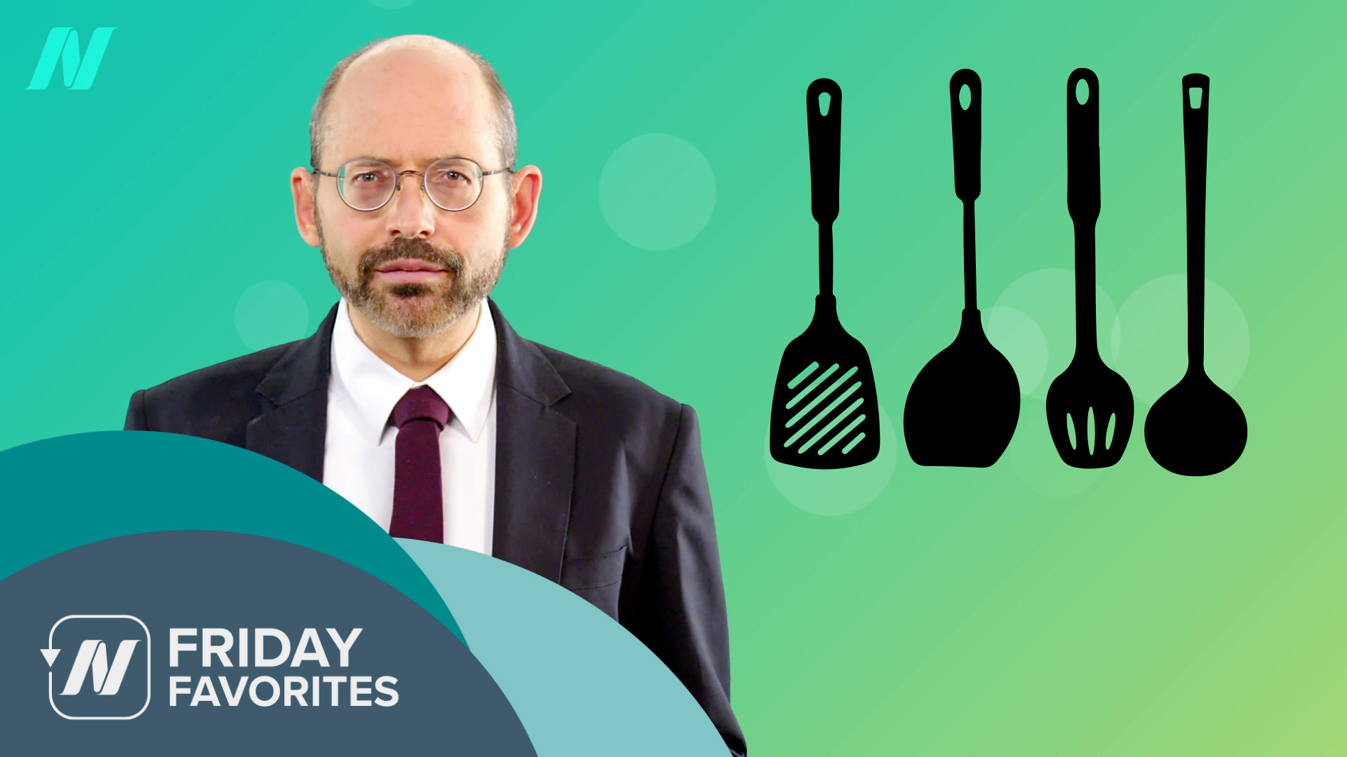 Dr. Greger with spatulas