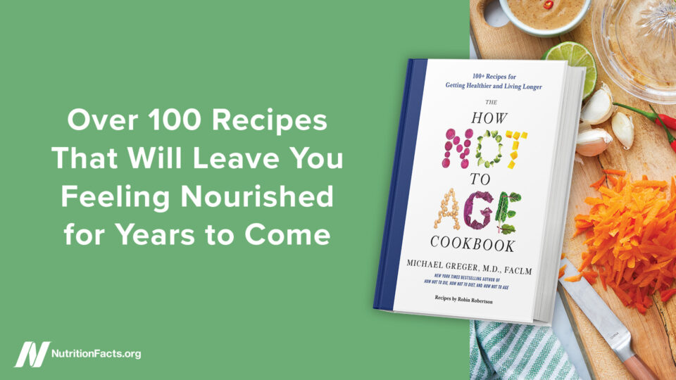 Preorder The How Not to Age Cookbook