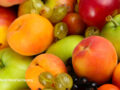 Assortment of raw fruits
