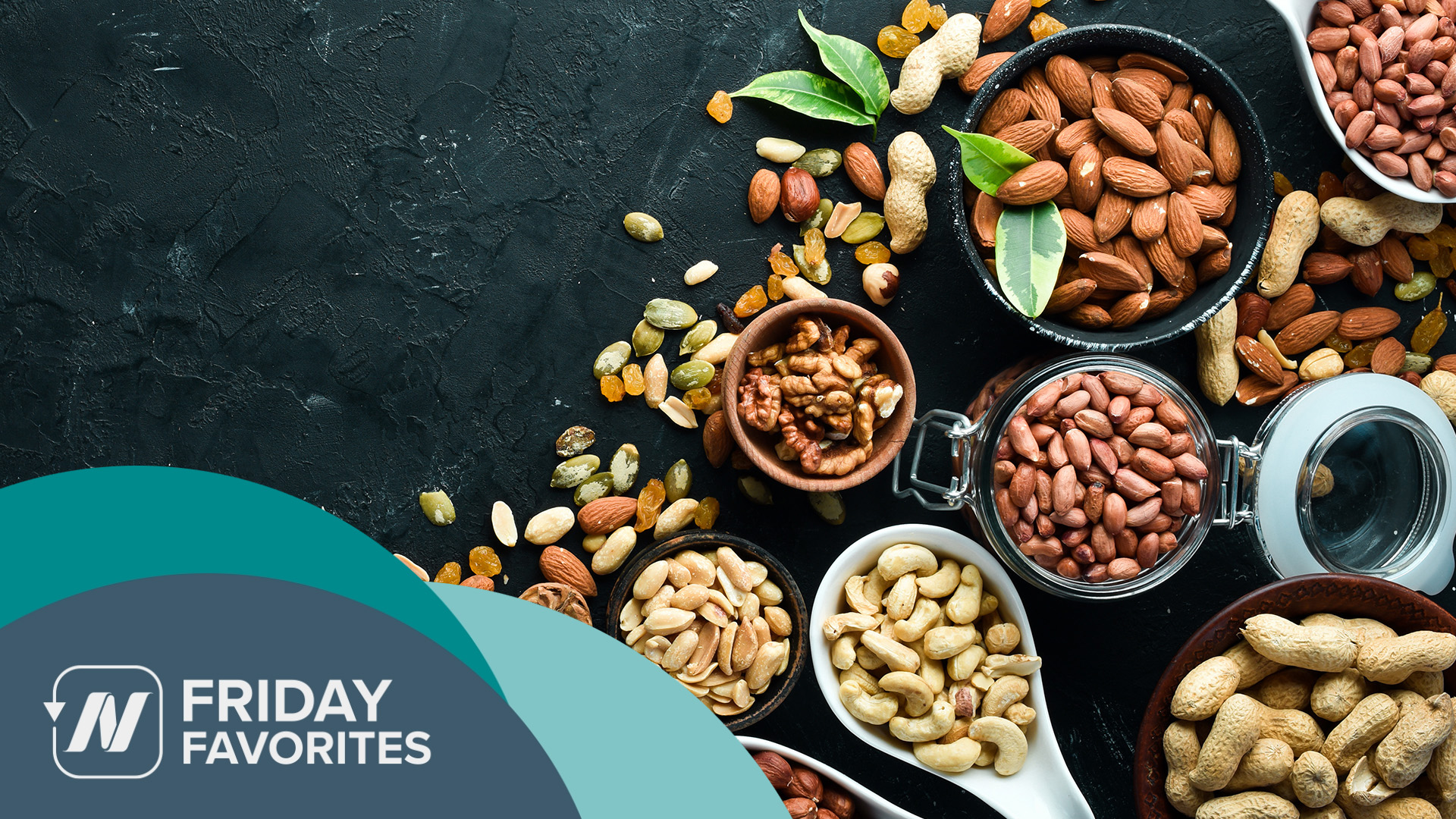 bowls of nuts