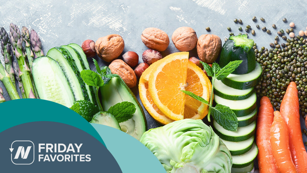 variety of fruits and vegetables