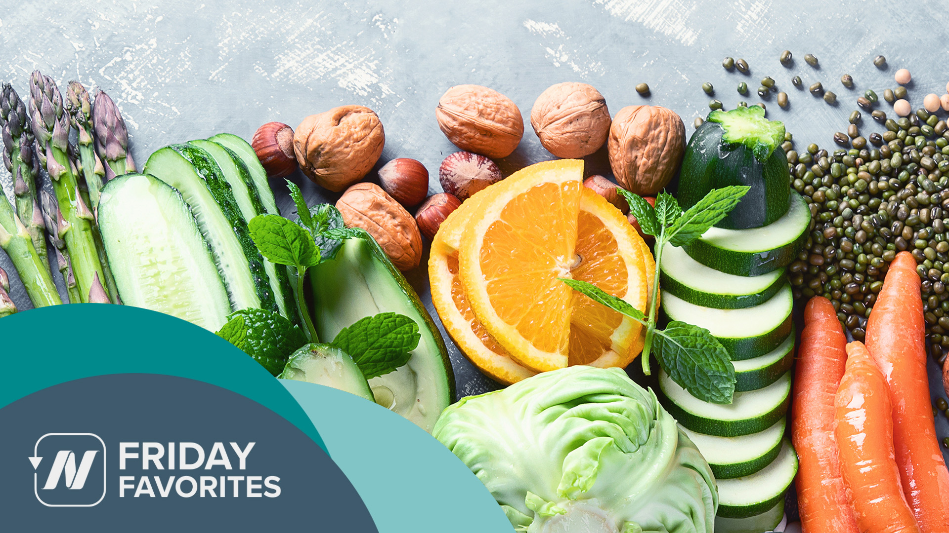 variety of fruits and vegetables