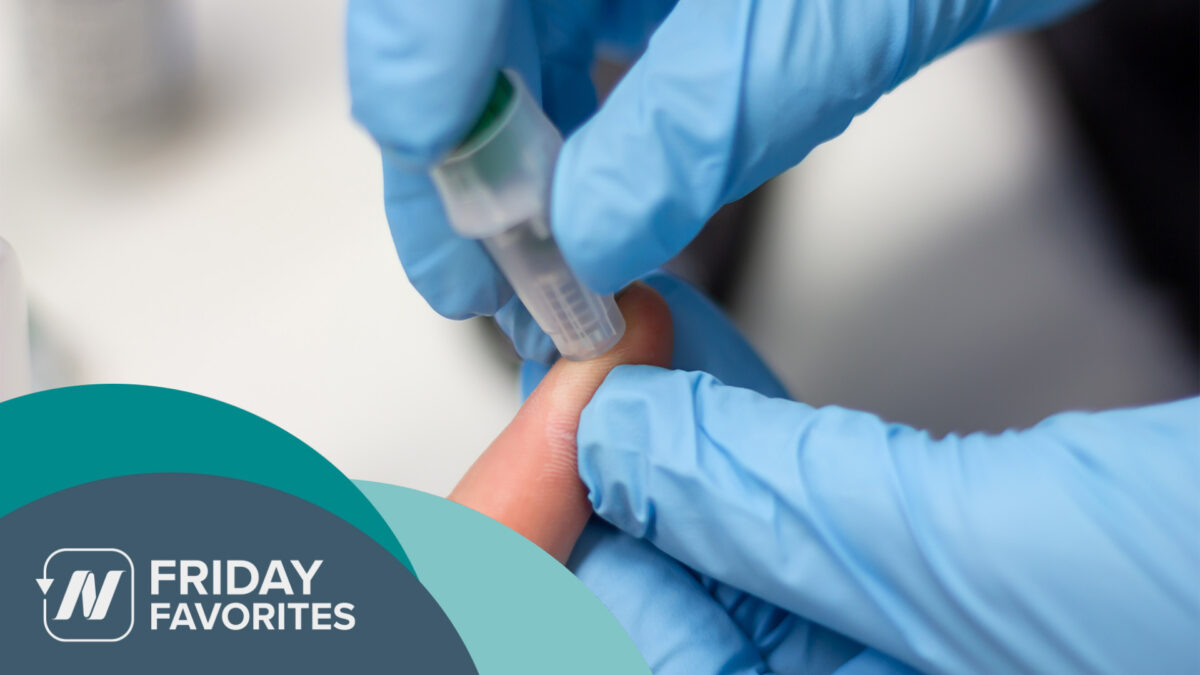 blood sugar finger test