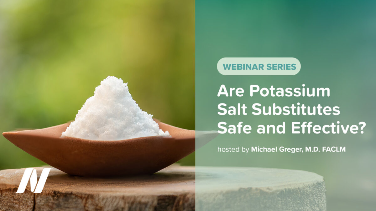 a wooden bowl heaped full of potassium salt