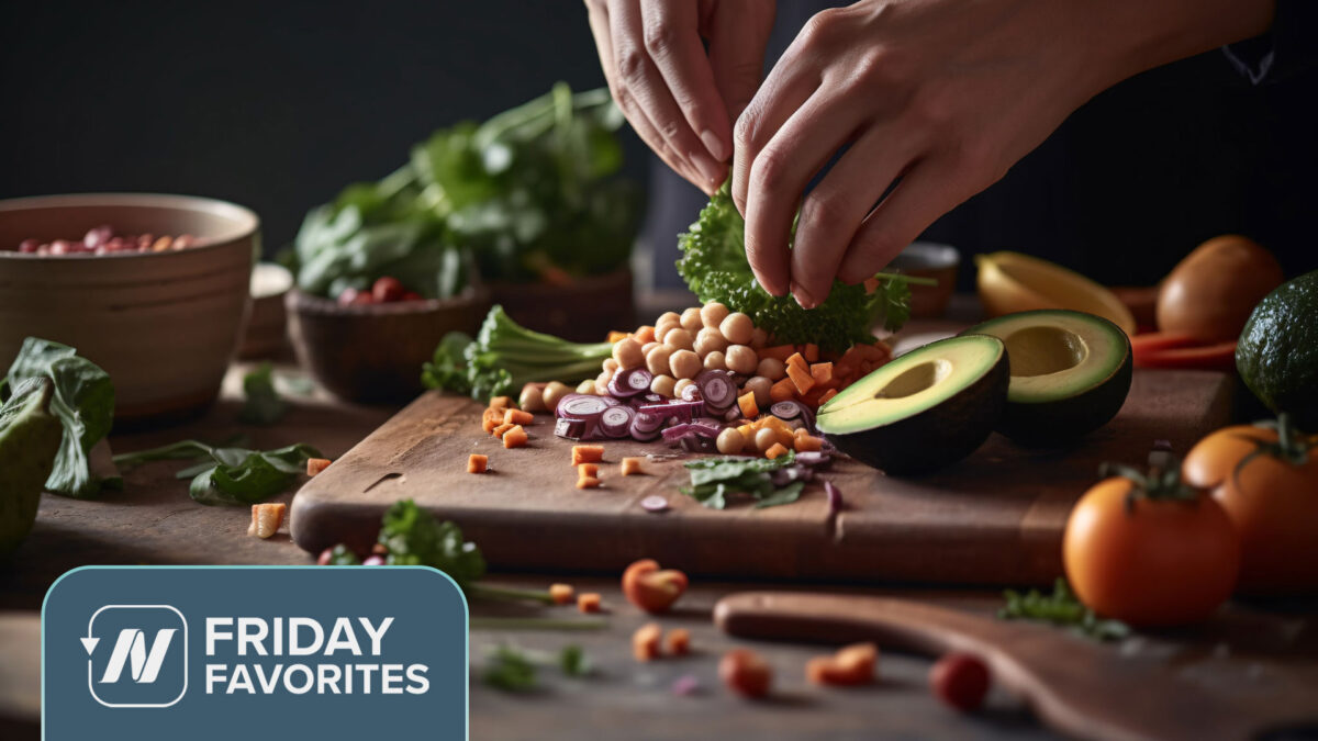 assortment of fresh vegetables on a cutting board