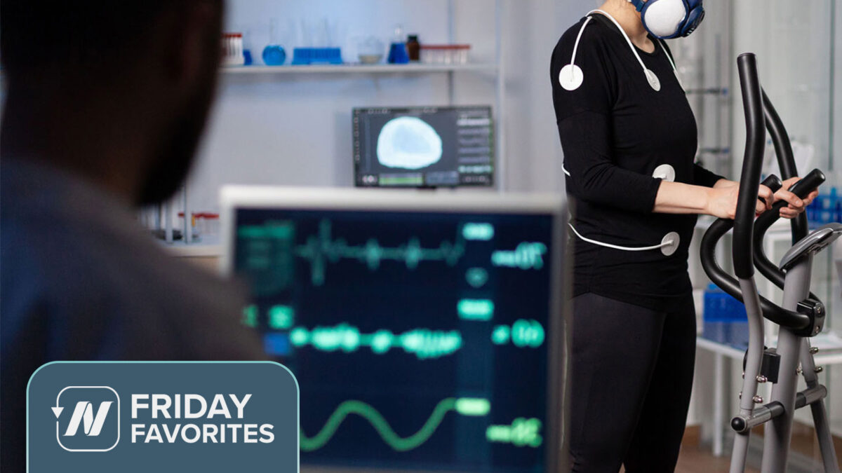 someone having their VO2 max tested